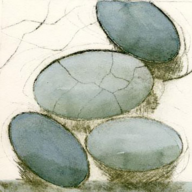 "Eggs Rolling off a Table"